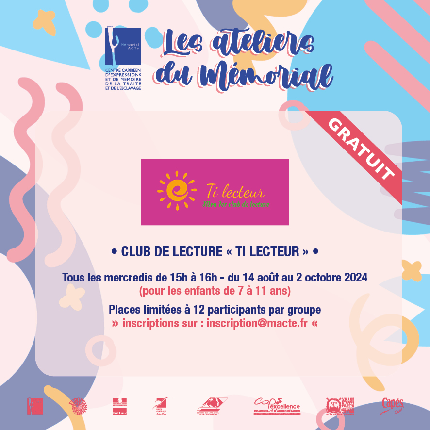 affiche Ateliers Ti lecteur